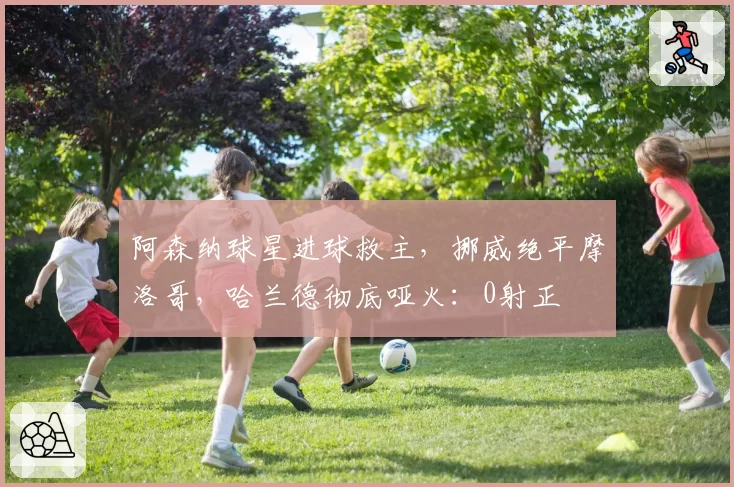 阿森纳球星进球救主，挪威绝平摩洛哥，哈兰德彻底哑火：0射正
