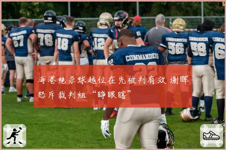 海港绝杀球越位在先被判有效 谢晖怒斥裁判组“睁眼瞎”